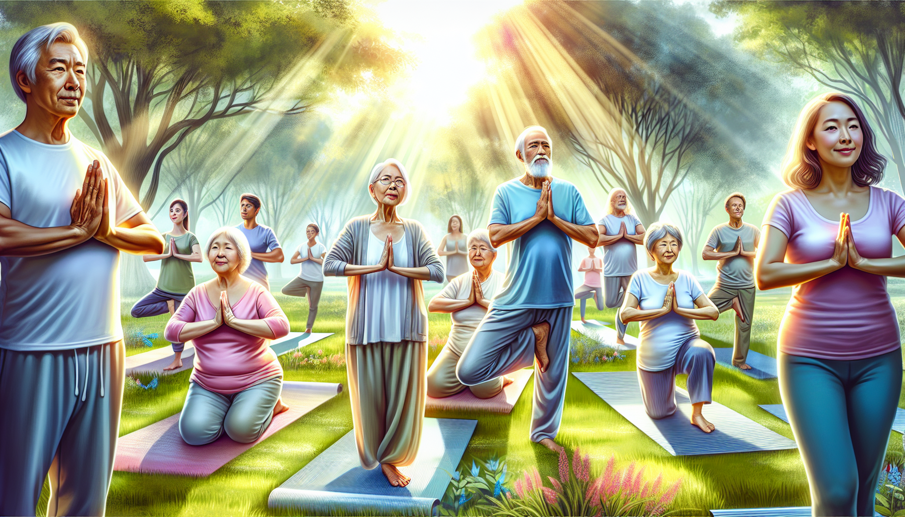 Yoga cho người già