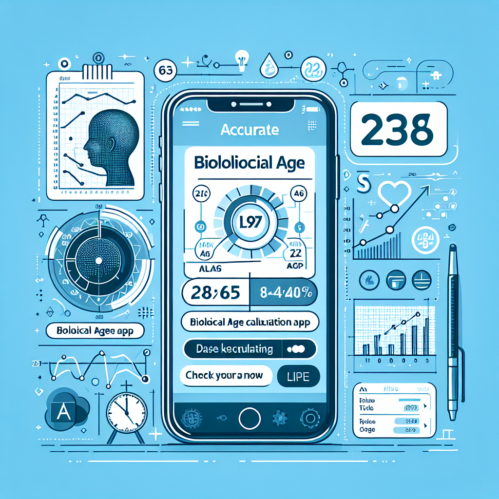 app tính tuổi sinh học chính xác