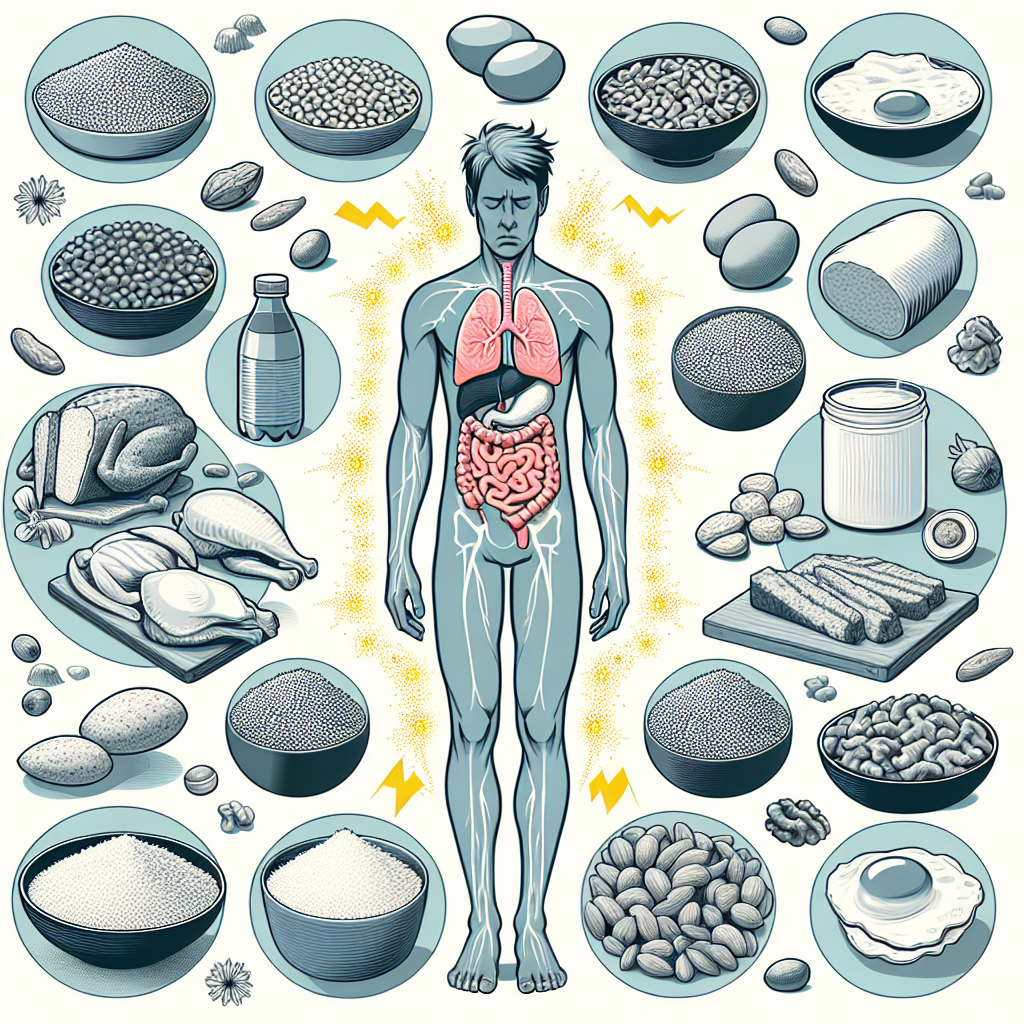 Thiếu năng lượng và thực phẩm giàu protein
