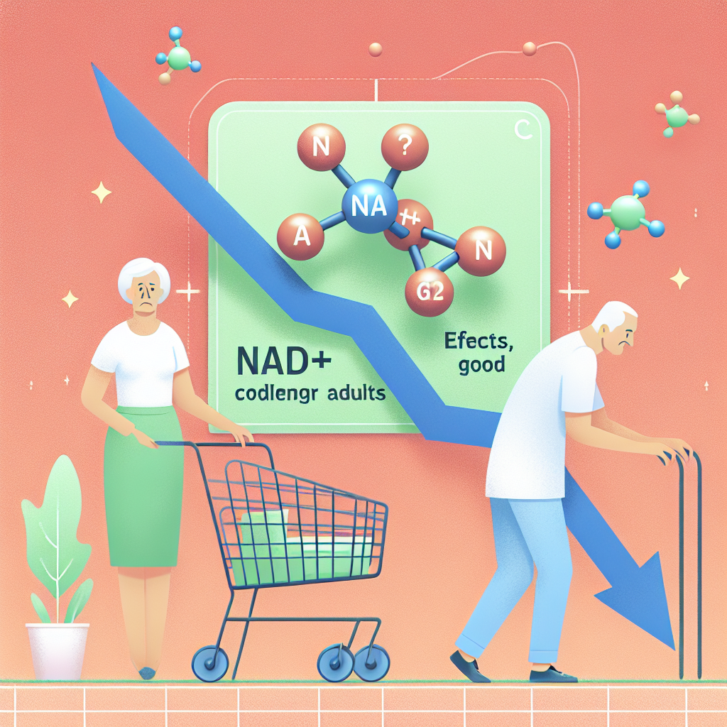 Nồng độ NAD+ theo độ tuổi