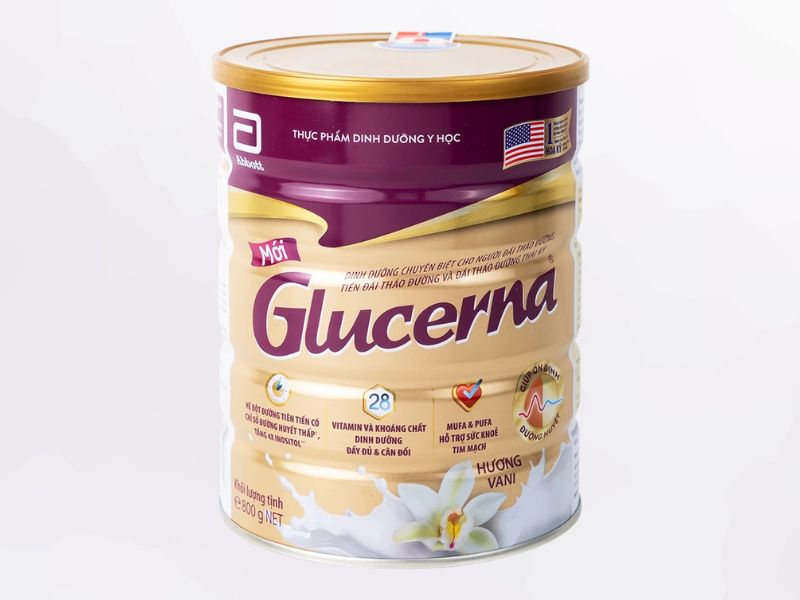 Sữa loãng xương cho người tiểu đường Glucerna